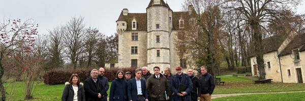 <h3>Visite du préfet de l'Orne</h3>