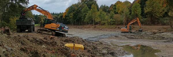 <h3>Etang de Courboyer : retour sur un chantier imposant</h3>