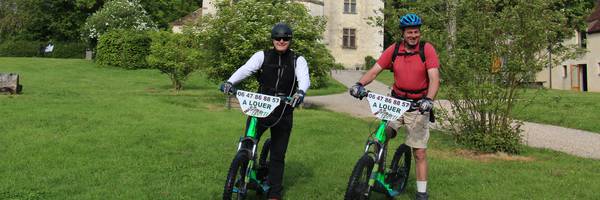 Sortie nature en trottinette électrique VTT