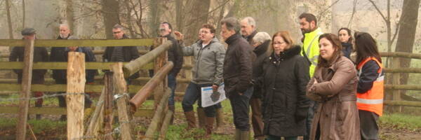 <h3>Restauration de 3 km de cours d'eau avec la GEMA</h3>